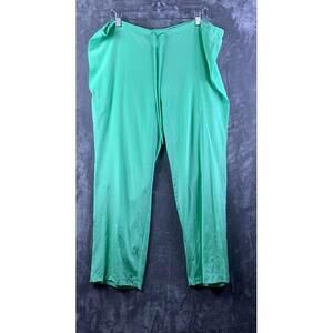 Women's Green Silk with Drawstring Waist (721)